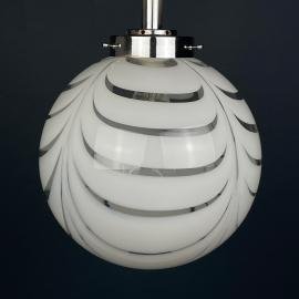 Murano glass pendant lamp Italy 1960s Mid-century modern Retro lighting