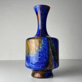 Original Murano glass vase by Carlo Moretti, Italy 1970s, Vintage home decor