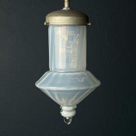 Vintage murano pendant lamp, Italy 1950s, Art Deco, Mid-century modern design