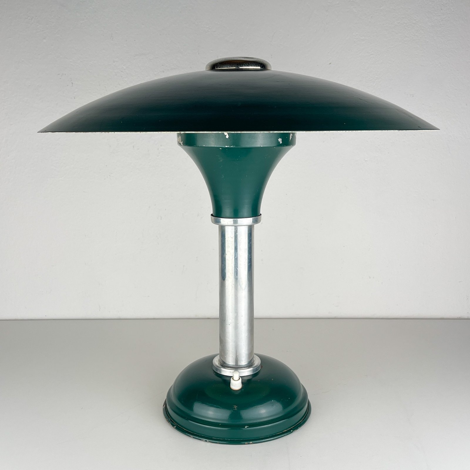 Bauhaus Metal Table lamp, Germany 1930s