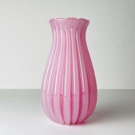 Vintage pink vase by Archimede Seguso, Italy 1950s