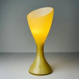 Vintage Murano table lamp by Vistosi, Italy 1980s