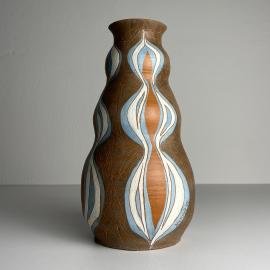Vintage ceramic vase, Italy 1970s
