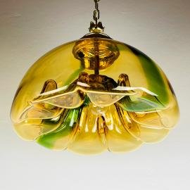 Mid-century murano pendant lamp Medusa, Italy 1960s