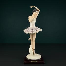 Original Porcelain Figurine Ballerina by Giuseppe Armani for Capodimonte, Italy 1987