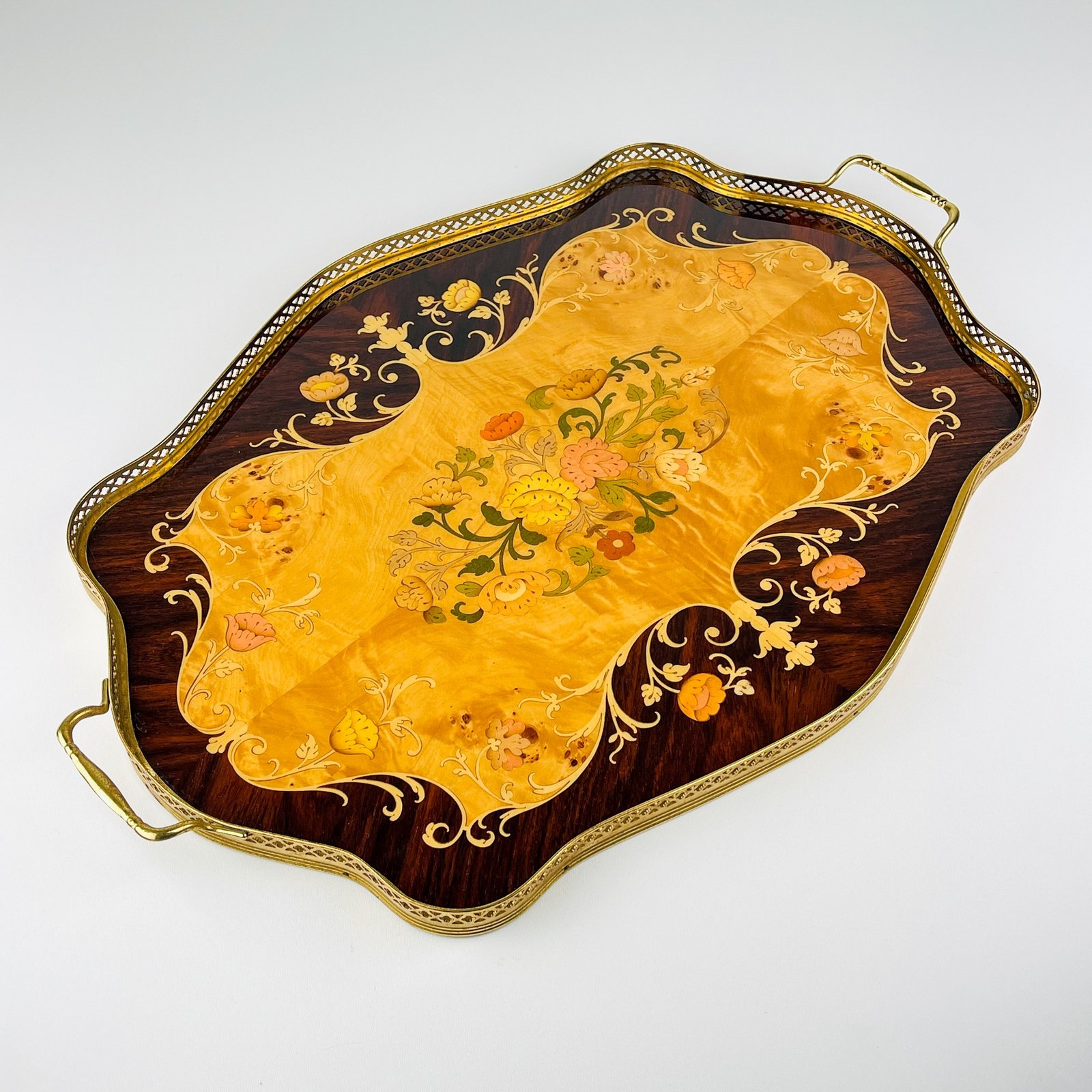 Vintage serving tray, Italy 1960s