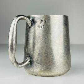 Vintage silver plated tankard by Elkington & Co, England for Trust Houses, England, 1962