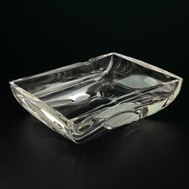 Original crystal glass ashtray, Italy, 1970s