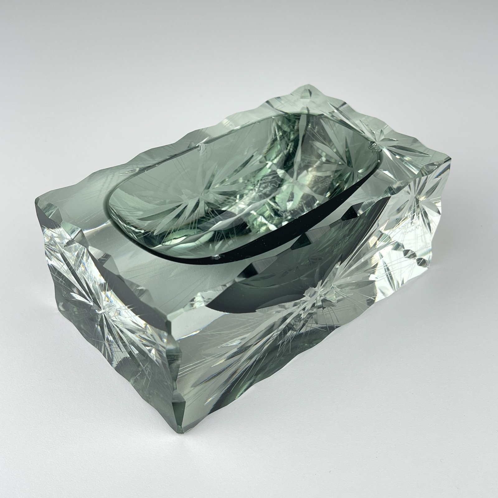 Original murano glass ashtray, Italy, 1970s