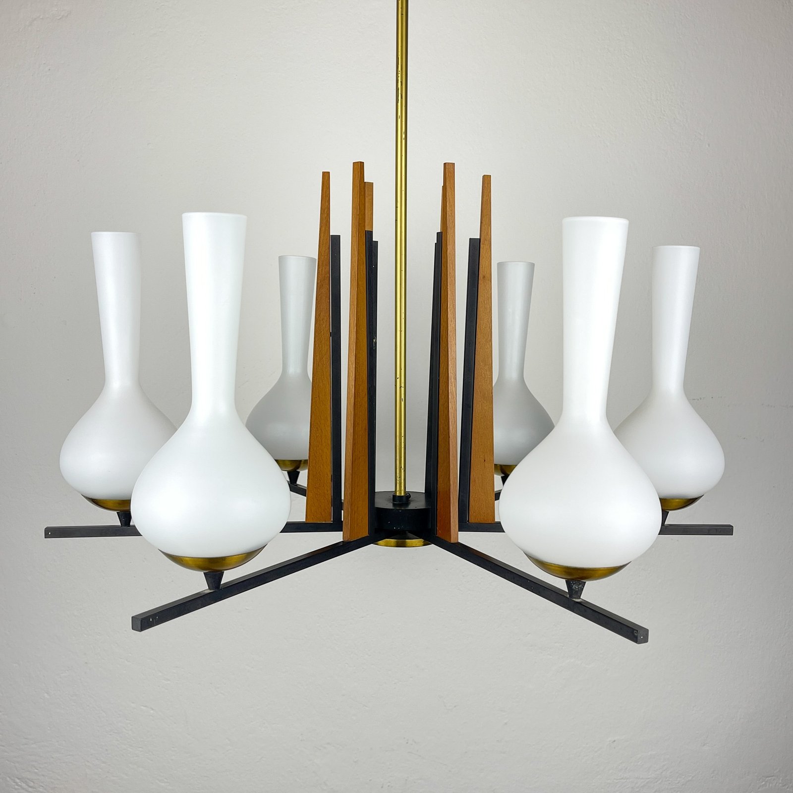 Mid-century chandelier by Stilnovo, Italy 1960s