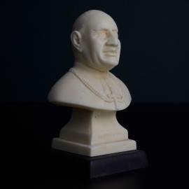 Vintage Statue Pope JOANNES XXIII, Italy 1960s