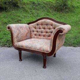 Elegant old armchair