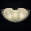 Vintage white murano wall lamp, Italy 1980s MCM murano sconce