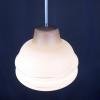 Vintage glass pendant lamp Yugoslavia 1960s