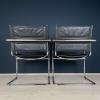 Mid-century Office Chairs by Stol Kamnik Bauhause Style 1980s Set of 2 Design by Mart Stam Cantilever Chair