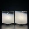 Pair of murano table lamps Idra by Rosanna Tosa for Leucos, Italy 1980s