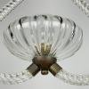 Murano chandelier by Ercole Barovier Barovier & Toso Italy 1950s Art Deco Venetian original lighting