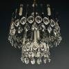 Mid-century classic glass chandelier by Gaetano Sciolari Italy 1970s mid-century modern space age italian design