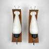 Wall lamps by Stilnovo, Italy 1950s, Set of 2