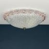 Vintage murano ceiling lamp Italy 1980s