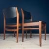 Mid-century dining chairs, Italy 1970s, Set of 2, Vintage home decor