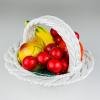 Vintage Italian Ceramic Fruit Basket, Mid 20th Century