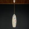 Multicolor opaline murano glass pendant lamp by Stilnovo, Italy 1950s