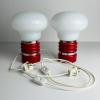 Mid-century table lamps Bulb by Enrico Tronconi, Italy 1970s, Set of 2