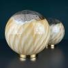 Mid-century Murano ball table lamp by VeArt, Italy 1970s, Set of 2