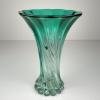 Vintage green murano vase, Italy 1970s