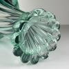 Vintage green murano vase, Italy 1970s