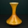 Vintage yellow murano vase, Italy 1970s