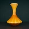 Vintage yellow murano vase, Italy 1970s