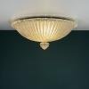 Original murano glass ceiling lamp, Italy 1990s