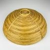 Large rattan bowl for fruits, Italy 1970s