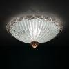 Original murano glass ceiling lamp, Italy 1990s