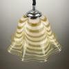 Original murano glass pendant lamp Fazzoletto, Italy, 1970s