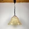 Original murano glass pendant lamp Fazzoletto, Italy, 1970s