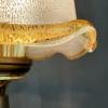 Vintage murano glass pendant lamp Italy 1980s