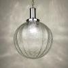 Mid-century glass pendant lamp, Italy, 1960s