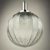 Mid-century glass pendant lamp, Italy, 1960s