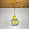 Mid-century yellow pendant lamp, Italy 1960s