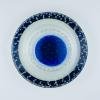 Original blue murano glass ashtray, Italy, 1980s