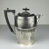 Antique silver plated coffee pot by Sheffield, England, 1890-1910s