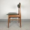 Mid-century dining chair Italy 1960s Retro Office Chair Scandinavian Style