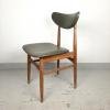 Mid-century dining chair Italy 1960s Retro Office Chair Scandinavian Style