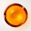 Original orange murano glass ashtray, Italy, 1970s