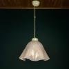 Original Murano glass pendant lamp Fazzoletto Vetri Murano 004, Italy, 1970s