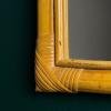 Mid-Century Bamboo Arch Wall Mirror, Italy, 1960s