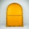 Mid-Century Bamboo Arch Wall Mirror, Italy, 1960s